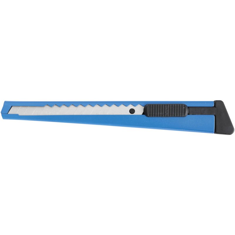 WESTCOTT coupe-papier métallique, lame 9 mm, bleu/noir